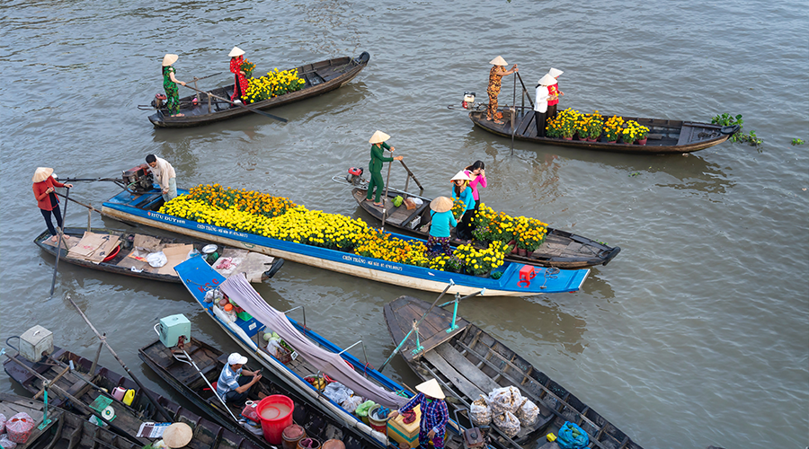 Mekong Delta Floating Market 2 Days 1 Night  